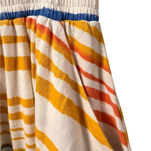 🟣H&M Multicolor Striped Cotton Skirt – Size Medium - Picture 5 of 8